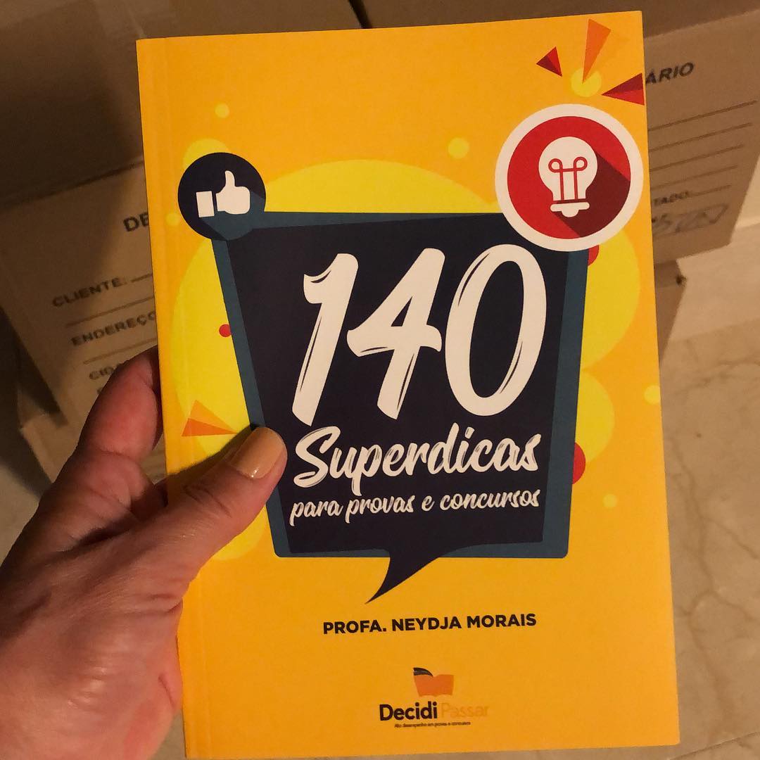 Livro 140 Superdicas para provas e concursos por Neydja Morais Profa. Neydja Morais